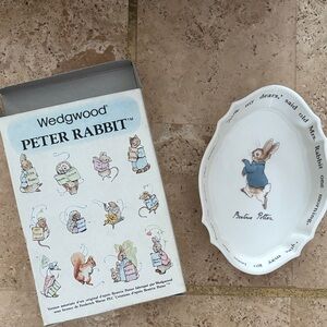 Wedgwood Peter Rabbit Small  Dish - White and Blue